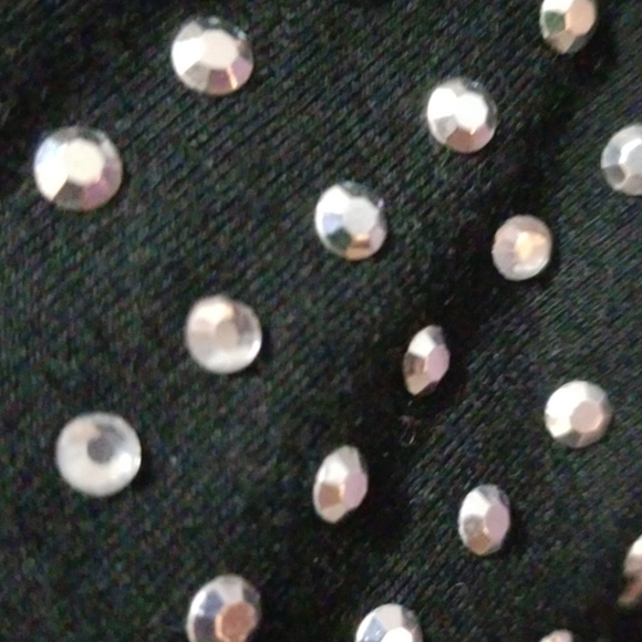 Inc Sparkly black top. Size 0 - Picture 2 of 5